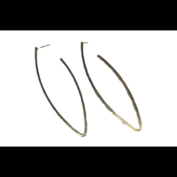 Free People, Gold Earrings, New - Picture 5 of 5